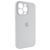 Silicone case Full camera iPhone 14 Pro Max white 29718 фото