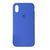 Silicone case Full iPhone Xs Max royal blue 34837 фото