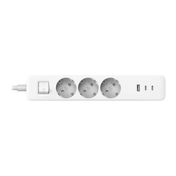 Мережевий фільтр Xiaomi Power Strip 20W 1USB + 2 Ttpe-c(BHR07UKEU )білий UA 43075 фото