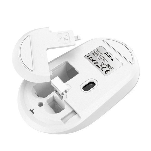 Мишка Bluetooth Hoco GM14 white 39693 фото