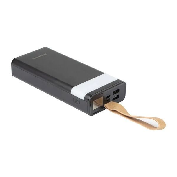 Power bank 30000 mah Borofone J18 Bipow LED Lamp Display black 36265 фото