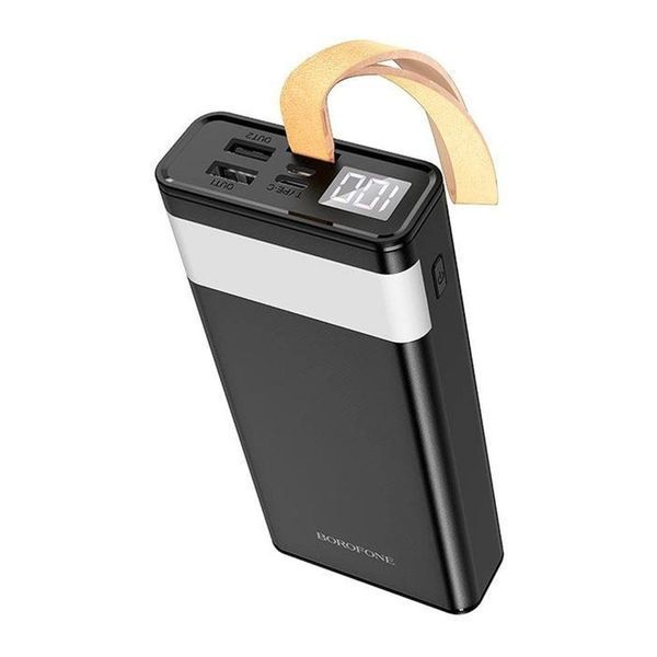 Power bank 30000 mah Borofone J18 Bipow LED Lamp Display black 36265 фото