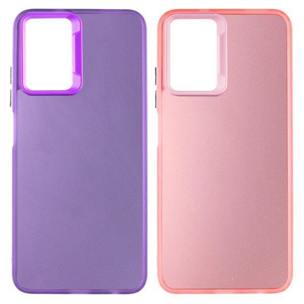 Силікон Samsung A12/A125 2021 Metal Lens pink 33341 фото
