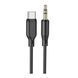 AUX Borofone BL18 3.5 to Type-C 1m black 35500 фото 2