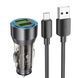 АЗП Hoco NZ12 36W (2USB) + cable Micro USB black 37869 фото 2