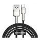 Кабель Baseus Cafule Metal Data Type-C 66W (2m) black 02423 фото 1