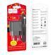 МЗП Hoco CS11А 10.5W/2.1A (1USB) + cable Lightning black 33360 фото 1