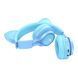 Навушники Big Bluetooth Hoco W39 Cat blue 30798 фото 2