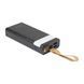 Power bank 30000 mah Borofone J18 Bipow LED Lamp Display black 36265 фото 2