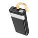 Power bank 30000 mah Borofone J18 Bipow LED Lamp Display black 36265 фото 3