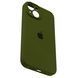 Silicone case Full camera iPhone 13 Pro Max khaki 31767 фото