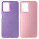 Силікон Samsung A12/A125 2021 Metal Lens pink 33341 фото 2