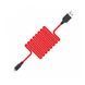 USB Cable Hoco lightning X21 2.4A 2m red 22086 фото 2