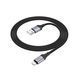 USB Cable Hoco Micro usb X102 2.4A 1m black 38435 фото 3