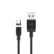 USB Cable XO micro usb NB 187 2.4A 1m магніт black 30682 фото 1