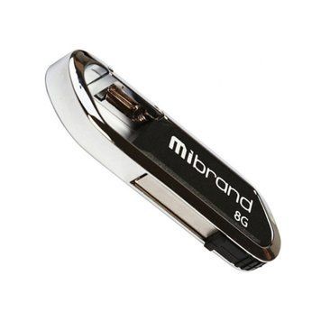 USB Flash 8 GB Mibrand Aligator Black 25216 фото
