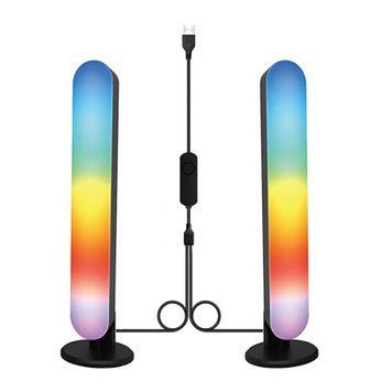 Лампа настільна RGB з керуванням через пульт від USB в комплекті 2шт AMBIEN ART-0406 00882 фото