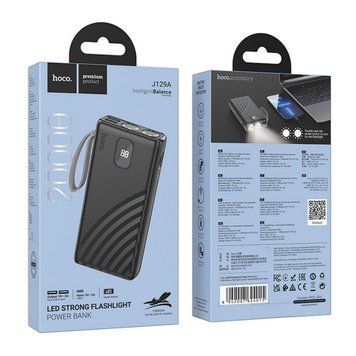 Power bank 20 000 mAh Hoco J129A 10W Display black 40834 фото