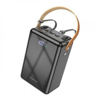 Power bank 80000 mAh Borofone BJ32 22.5W PD20W+QC3.0 Led black 36266 фото