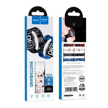 Ремінець Apple watch 38/40/41mm Hoco WA36 nougat 49436 фото