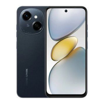 Смартфон Tecno Spark Go 1 (KL4) 4/128 Startrail Black UA 37912 фото