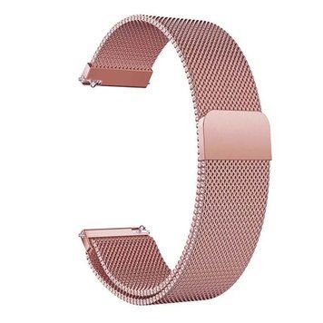 Універсальний ремінець 22mm Milanese Loop rose gold 33699 фото