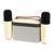 Колонка Bluetooth K19 2 мікрофона дитяче караоке beige 44413 фото
