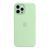 Silicone case Full camera iPhone 12 Pro Max pistachio 34933 фото