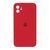 Silicone case Full square close camera iPhone 11 camelia 34994 фото