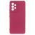 Silicone cover Full Samsung A24/A245F 2023 rose red 32650 фото