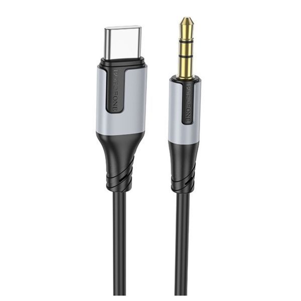 AUX Borofone BL19 3.5 to Type-C 1m black 35501 фото