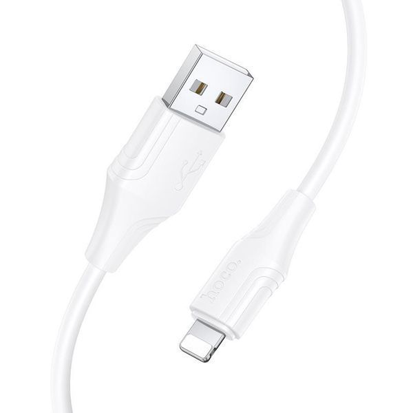 Cable Hoco Type-C to Lightning X124 PD 27W 1m white 45631 фото