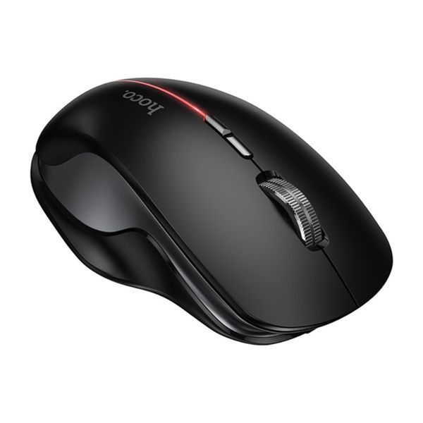 Мишка Bluetooth Hoco GM40 black з вбудованим акумулятором 00247 фото