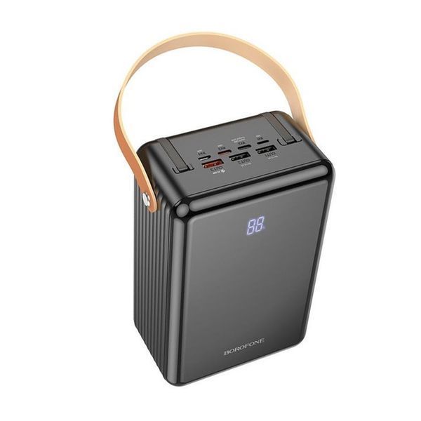 Power bank 80000 mAh Borofone BJ32 22.5W PD20W+QC3.0 Led black 36266 фото