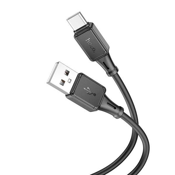 USB Cable Hoco Type-C X101 3A 1m black 45679 фото