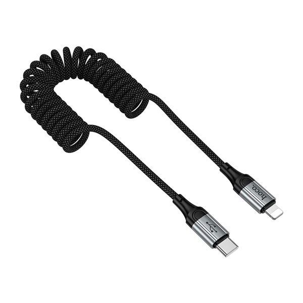 USB Cable Hoco X121 Type-C to Lightning PD 27W 1.5m black 44462 фото