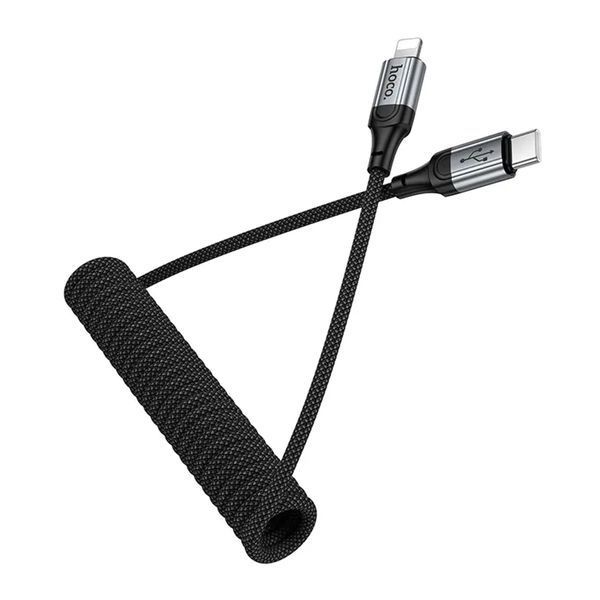 USB Cable Hoco X121 Type-C to Lightning PD 27W 1.5m black 44462 фото