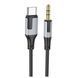 AUX Borofone BL19 3.5 to Type-C 1m black 35501 фото 2
