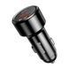 АЗП Baseus Magic Series Digital Display PD 3.0 QC 4.0+ 45W USB + Type-C black 26663 фото 3
