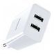 МЗП Baseus Compact 10,5W (2 USB) white 26720 фото 3