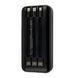 Power bank 20 000 mAh iDragon KPG-210 PD30W Led +cable Type-C/Lightning black 44985 фото 3