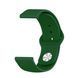 Ремінець Apple watch 42/44/45mm silicone green 34712 фото 2