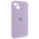 Silicone case Full camera iPhone 13 Pro Max light purple 04599 фото