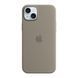 Silicone case with MagSafe iPhone 15 Pro Max clay 33696 фото 1