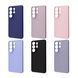 Silicone cover wave Samsung S25 FE 2025 light purple 47498 фото 2