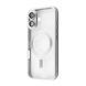 Силікон iPhone 16 Plus MagSafe Matte Case white 39112 фото 1