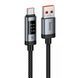 USB Cable Hoco Type-C U148 display 100W 1m black 44875 фото 2