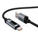 USB Cable Hoco Type-C U148 display 100W 1m black 44875 фото 3