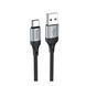 USB Cable Hoco Type-C X102 3A 1m black 38436 фото 2