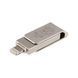 USB Flash 64 GB T&G 008 + Lighting 3.0 Silver 31753 фото 2